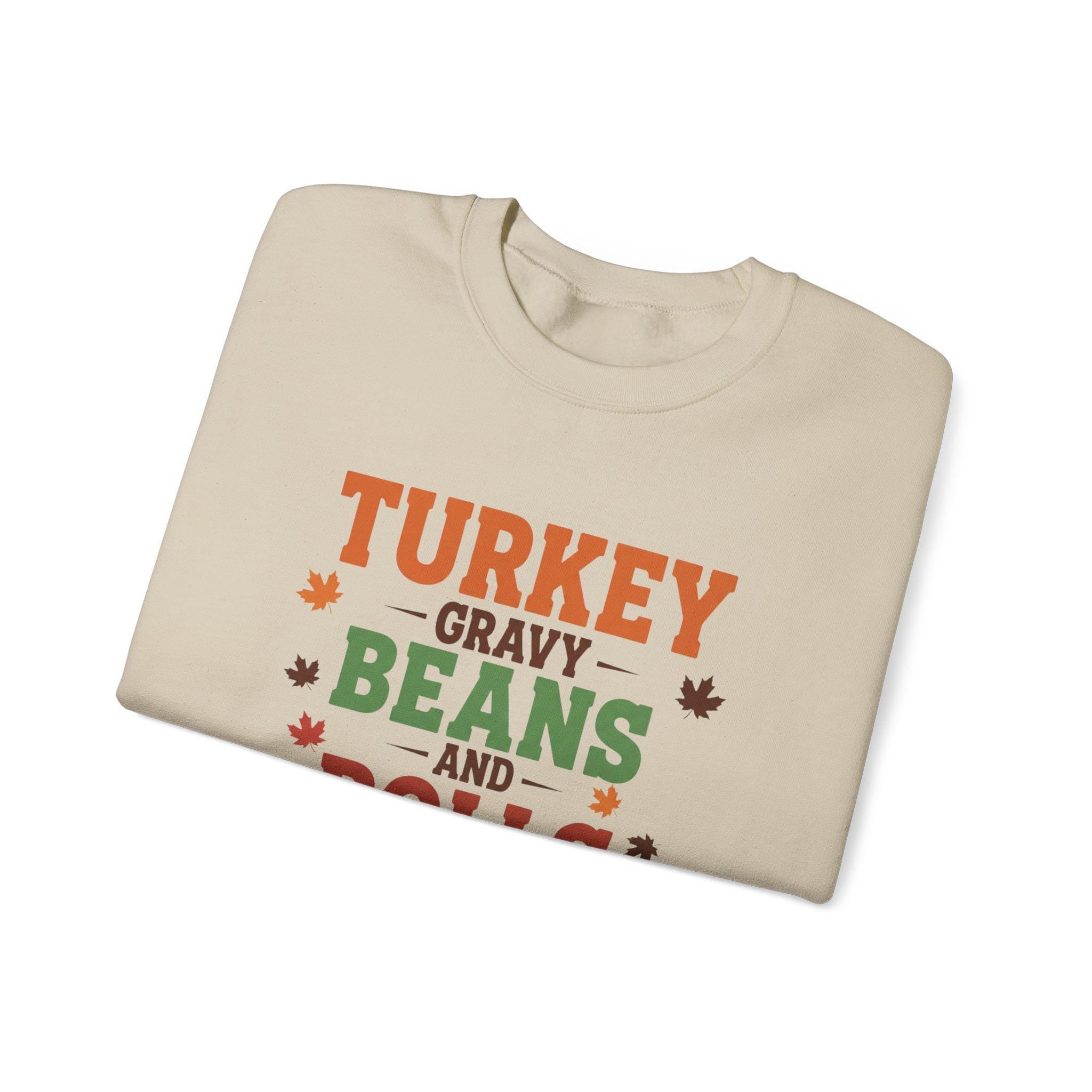 Thanksgiving Gravy Crewneck Sweatshirt, Cozy Holiday Apparel