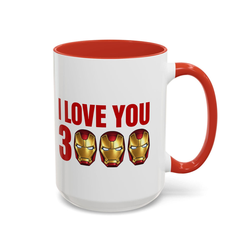 Iron Man Love Coffee Mug, I Love You 3000 Gift, Marvel Fan Tumbler, Superhero Drinkware, Movie Memorabilia