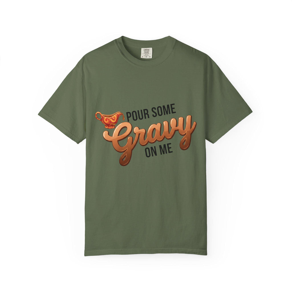 Casual Graphic Tee for Food Lovers - 'Pour Some Gravy on Me' T-Shirt, Funny Cooking Gift, Foodie Apparel, Unisex Snack Shirt, Culinary [...]