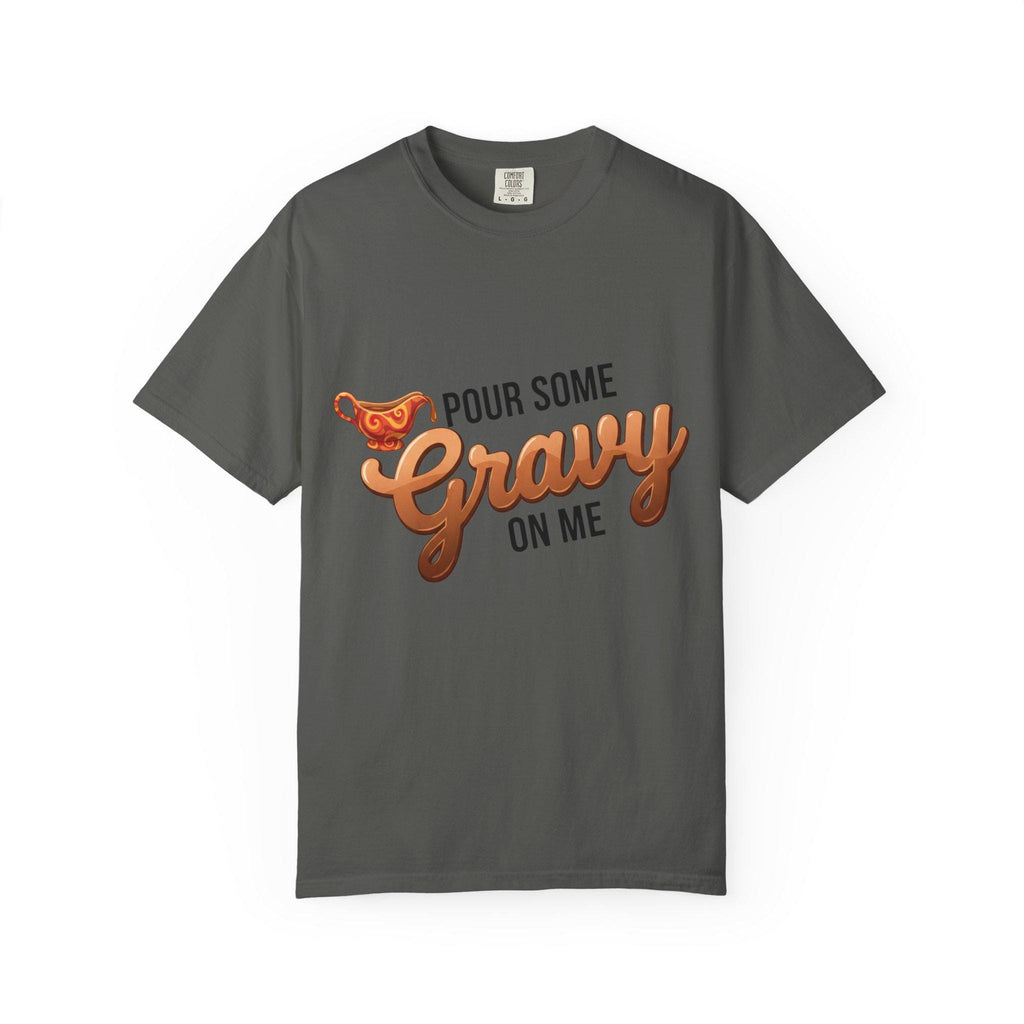 Casual Graphic Tee for Food Lovers - 'Pour Some Gravy on Me' T-Shirt, Funny Cooking Gift, Foodie Apparel, Unisex Snack Shirt, Culinary [...]