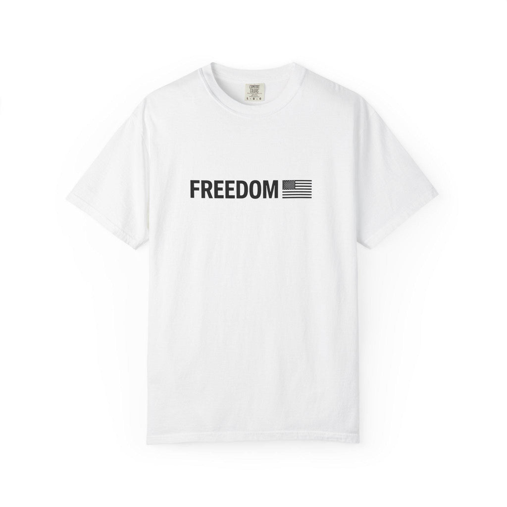 Charlie Kirk Freedom T-shirt, Turning Point, Free Speech, 2nd Amendment, Flag Tee