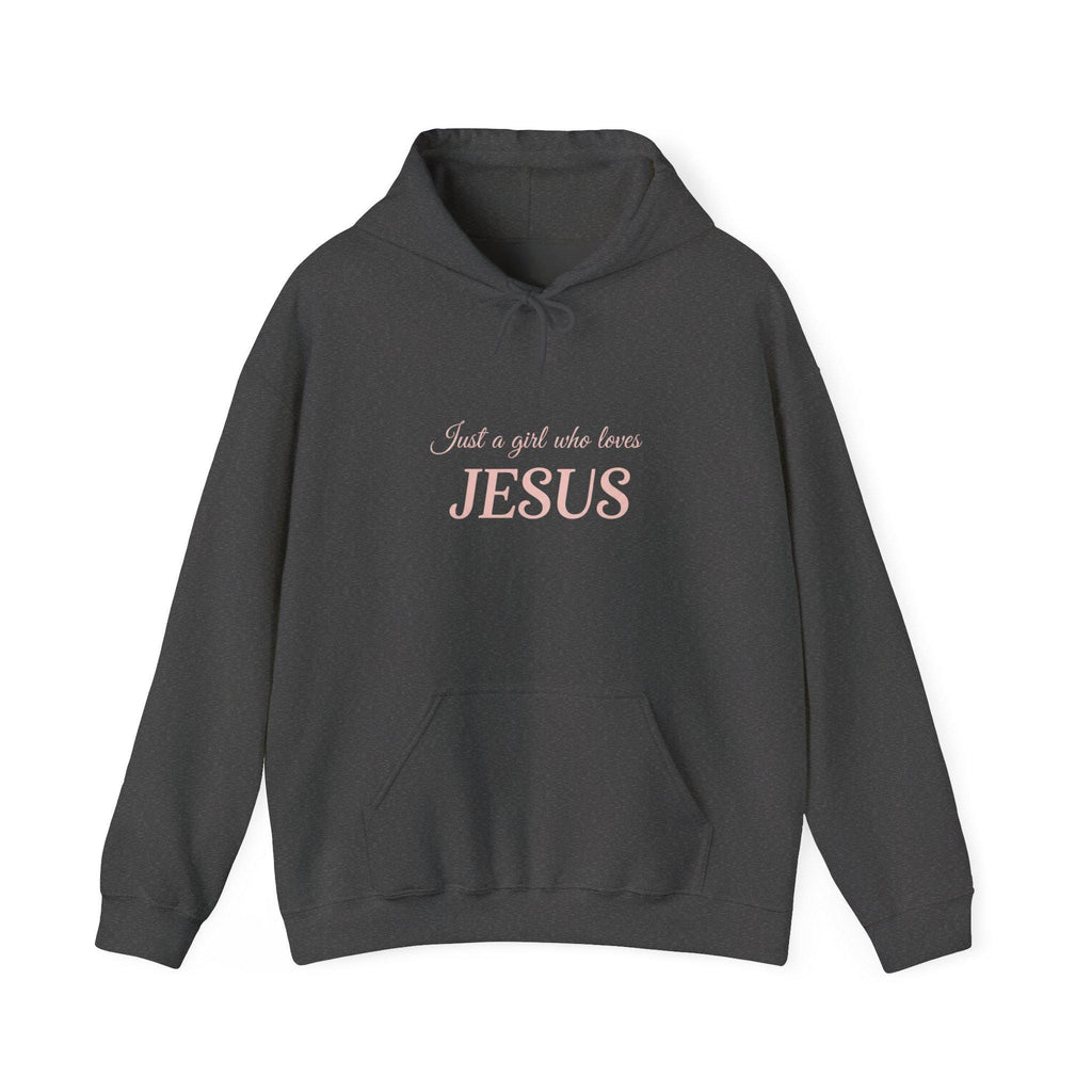 Just a Girl Who Loves Jesus Hoodie, Christian Apparel, Cozy Gift, Spiritual Hoodie, [...]