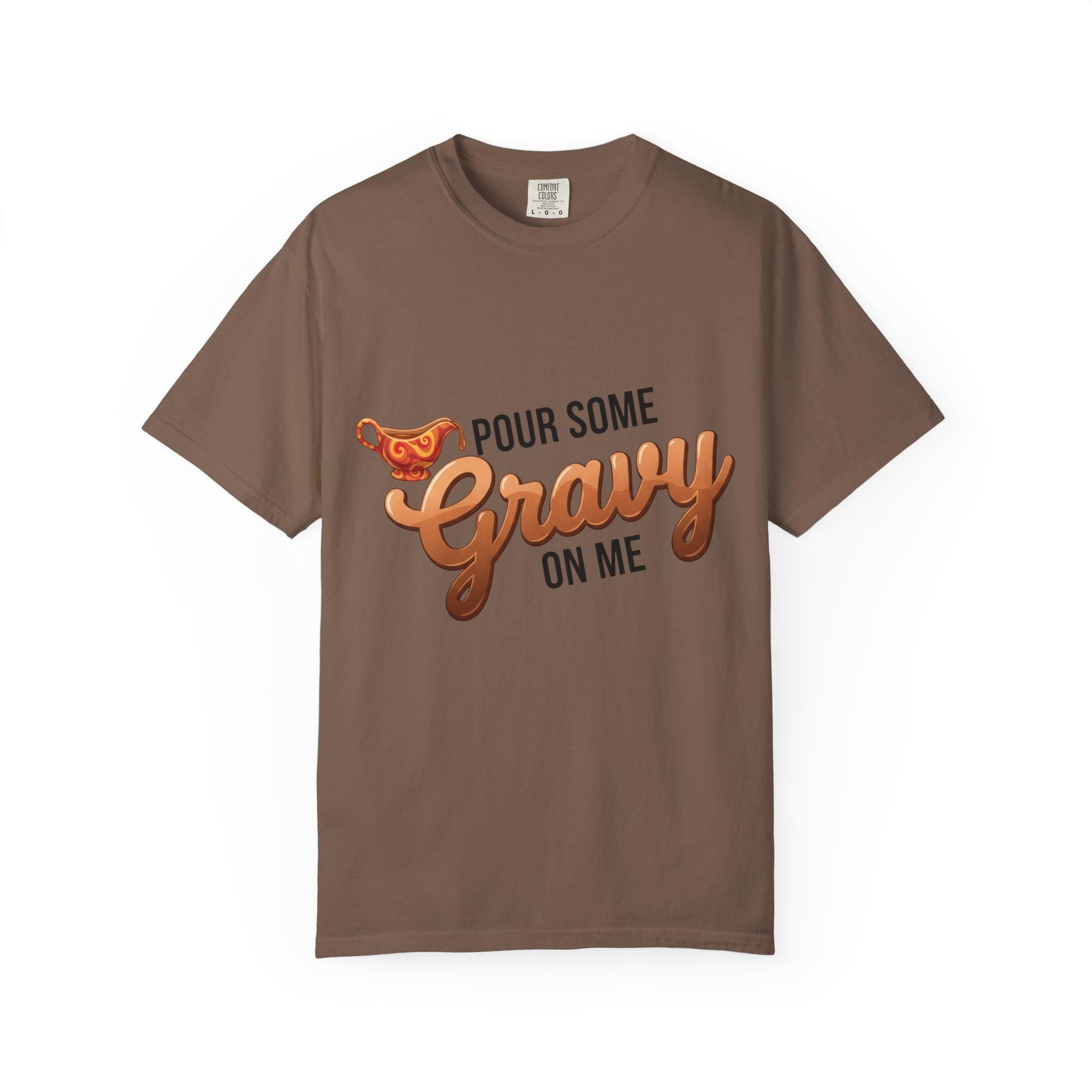 Casual Graphic Tee for Food Lovers - 'Pour Some Gravy on Me' T-Shirt, Funny Cooking Gift, Foodie Apparel, Unisex Snack Shirt, Culinary [...]