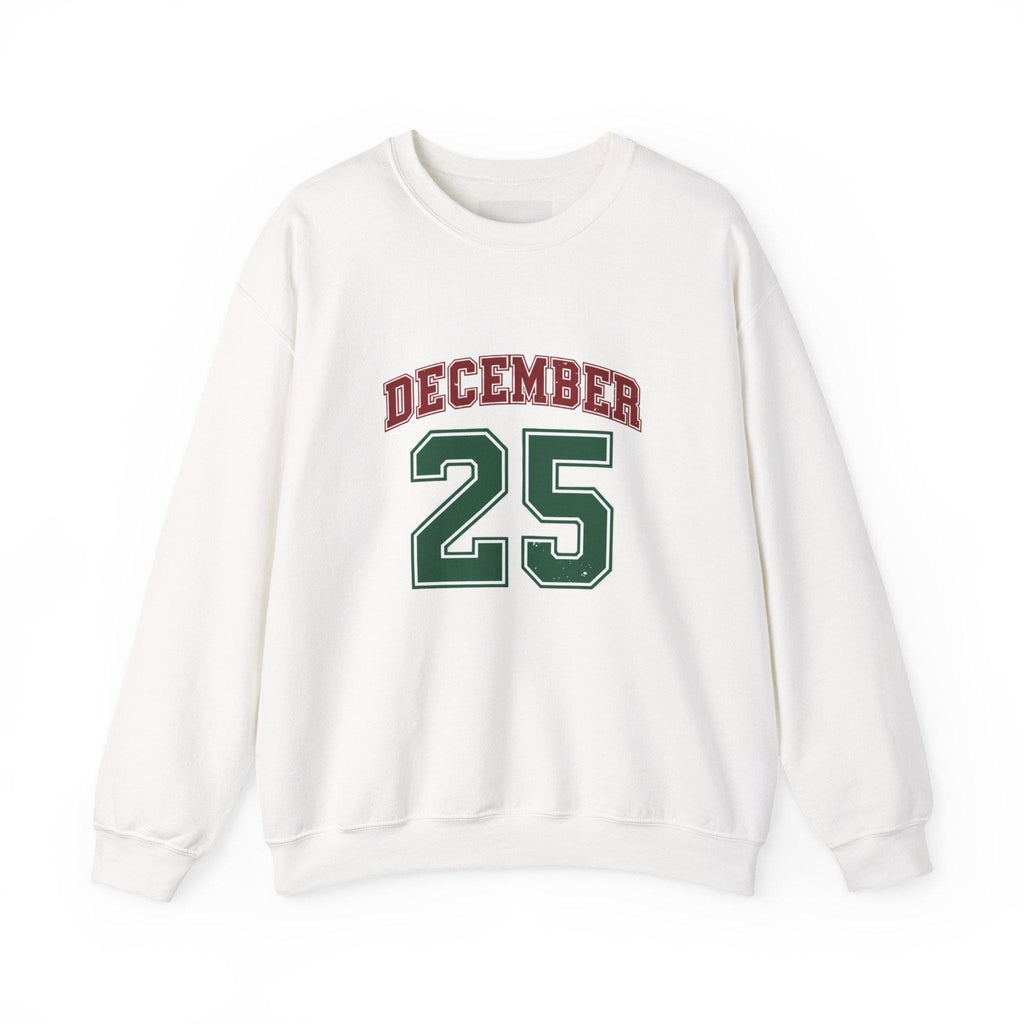 December 25 Crewneck Sweatshirt | Holiday Winter Apparel