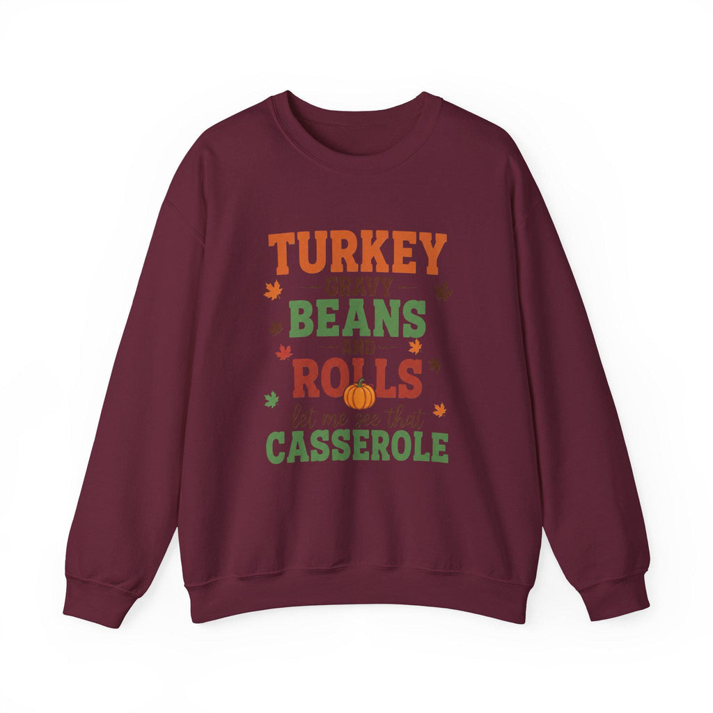 Thanksgiving Gravy Crewneck Sweatshirt, Cozy Holiday Apparel