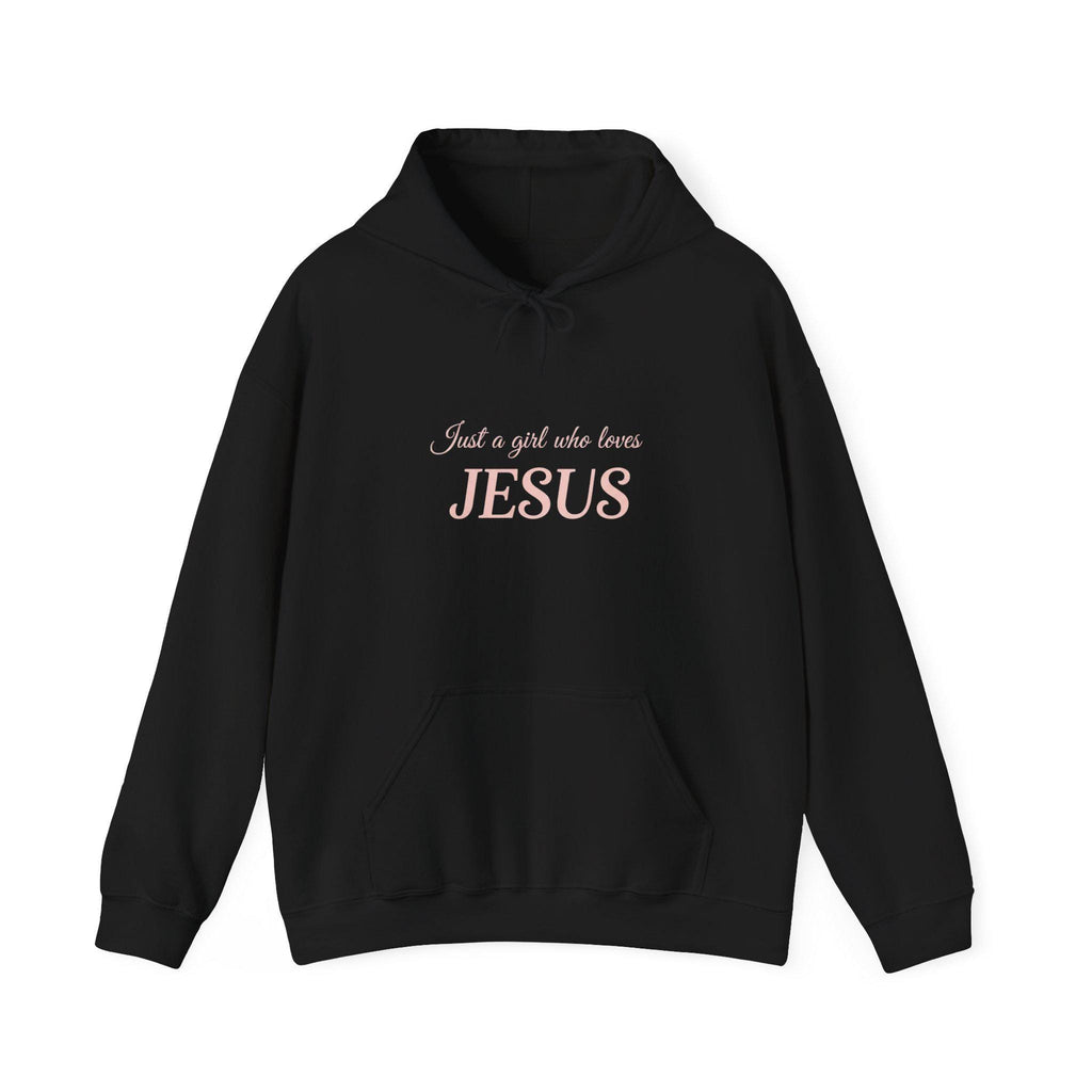 Just a Girl Who Loves Jesus Hoodie, Christian Apparel, Cozy Gift, Spiritual Hoodie, [...]