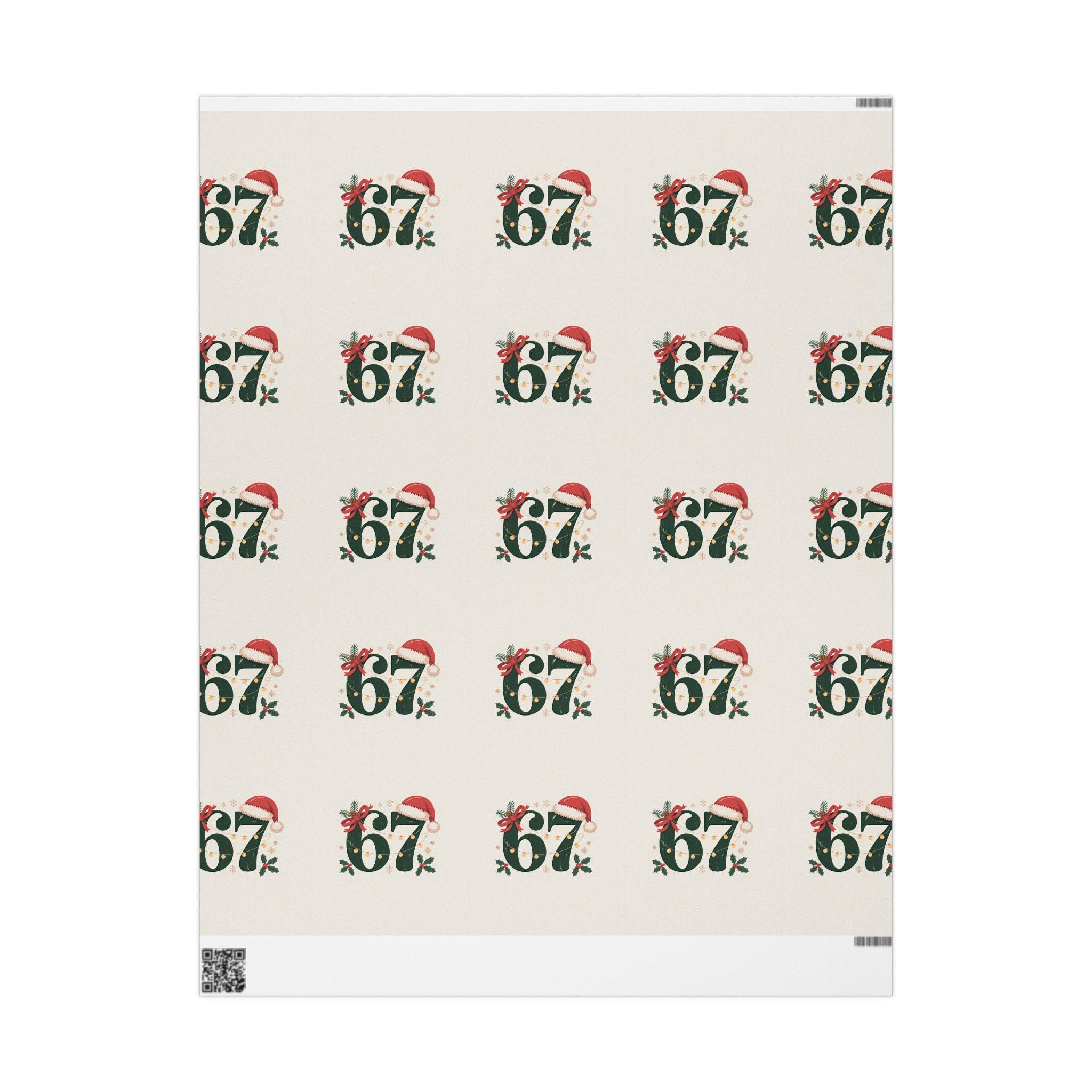 Wrapping Papers, 67 Meme Christmas Gift Wrap, Kids Funny Wrapping Paper, Unique Gift Wrap, Brain Rot, Gen A Meme, Holiday Gift Wrap, Festive