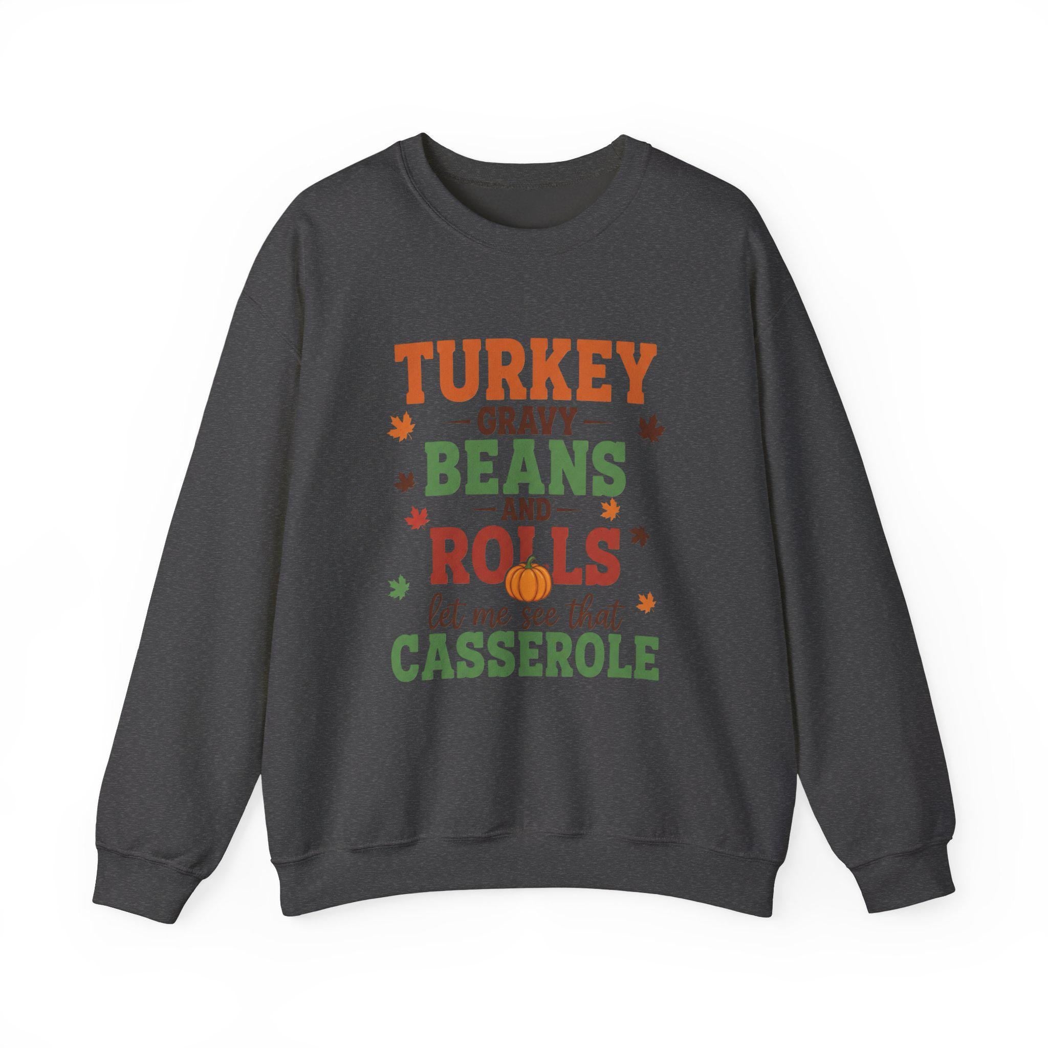 Thanksgiving Gravy Crewneck Sweatshirt, Cozy Holiday Apparel