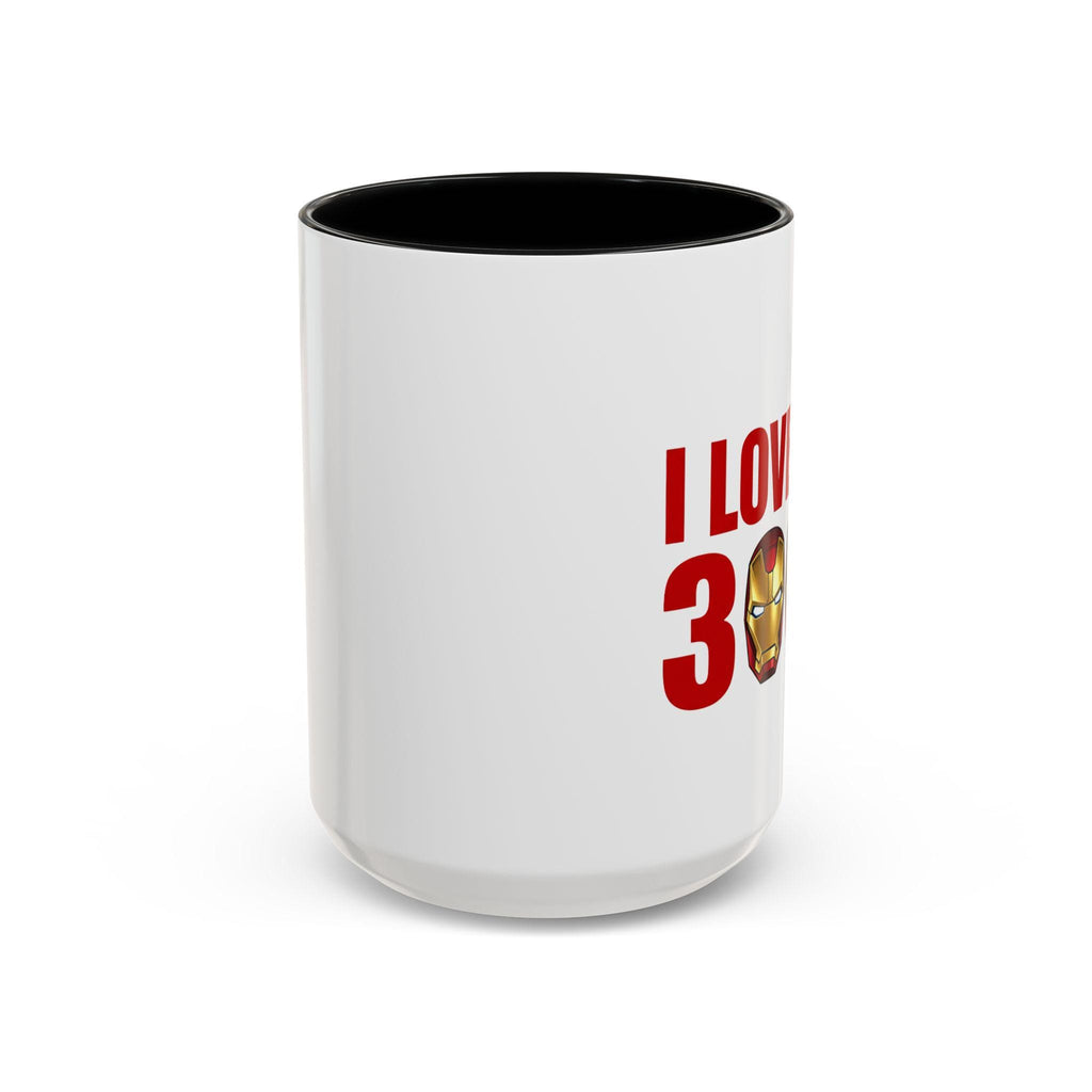 Iron Man Love Coffee Mug, I Love You 3000 Gift, Marvel Fan Tumbler, Superhero Drinkware, Movie Memorabilia