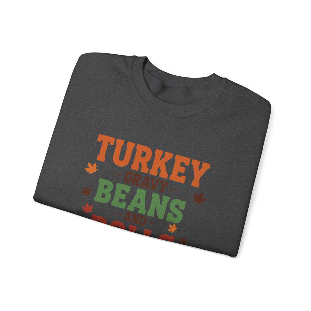 Thanksgiving Gravy Crewneck Sweatshirt, Cozy Holiday Apparel