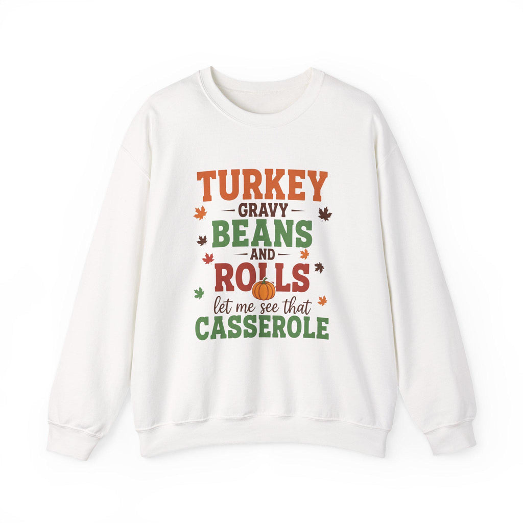 Thanksgiving Gravy Crewneck Sweatshirt, Cozy Holiday Apparel