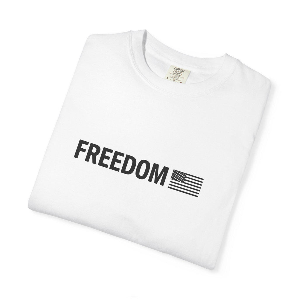 Charlie Kirk Freedom T-shirt, Turning Point, Free Speech, 2nd Amendment, Flag Tee